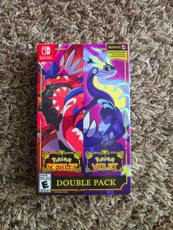 Pokemon Scarlet and Violet Double Pack for Nintendo Switch