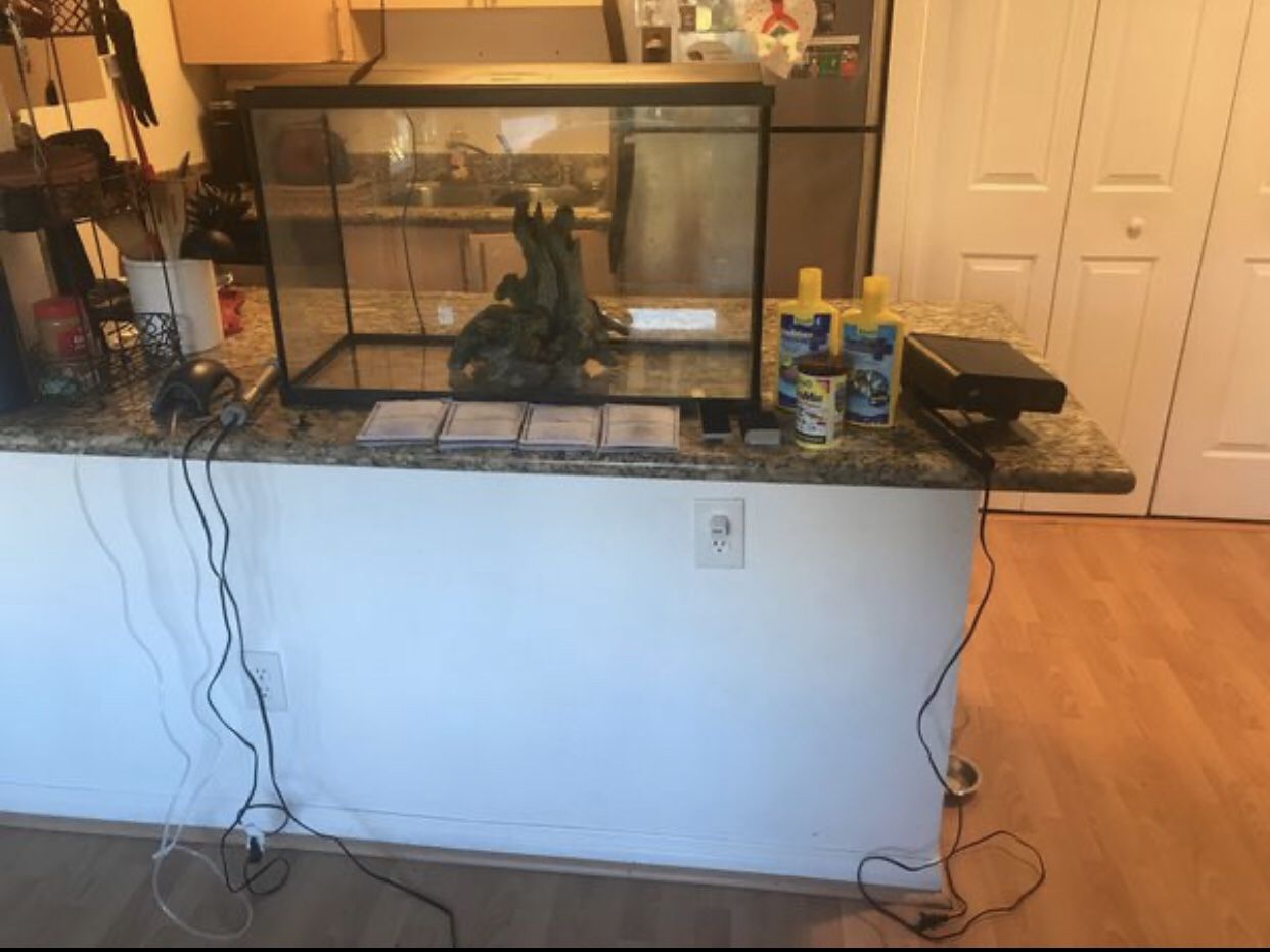 30 gallon tank set