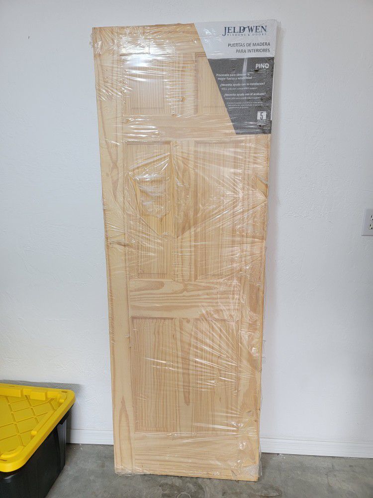 New 28" Solid Wood Door Slab