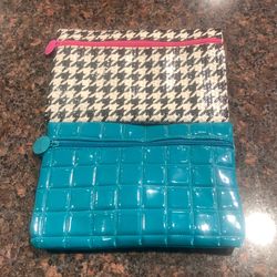 ISPY VINYL MAKE UP BAGS $10 for the pair or $6 each