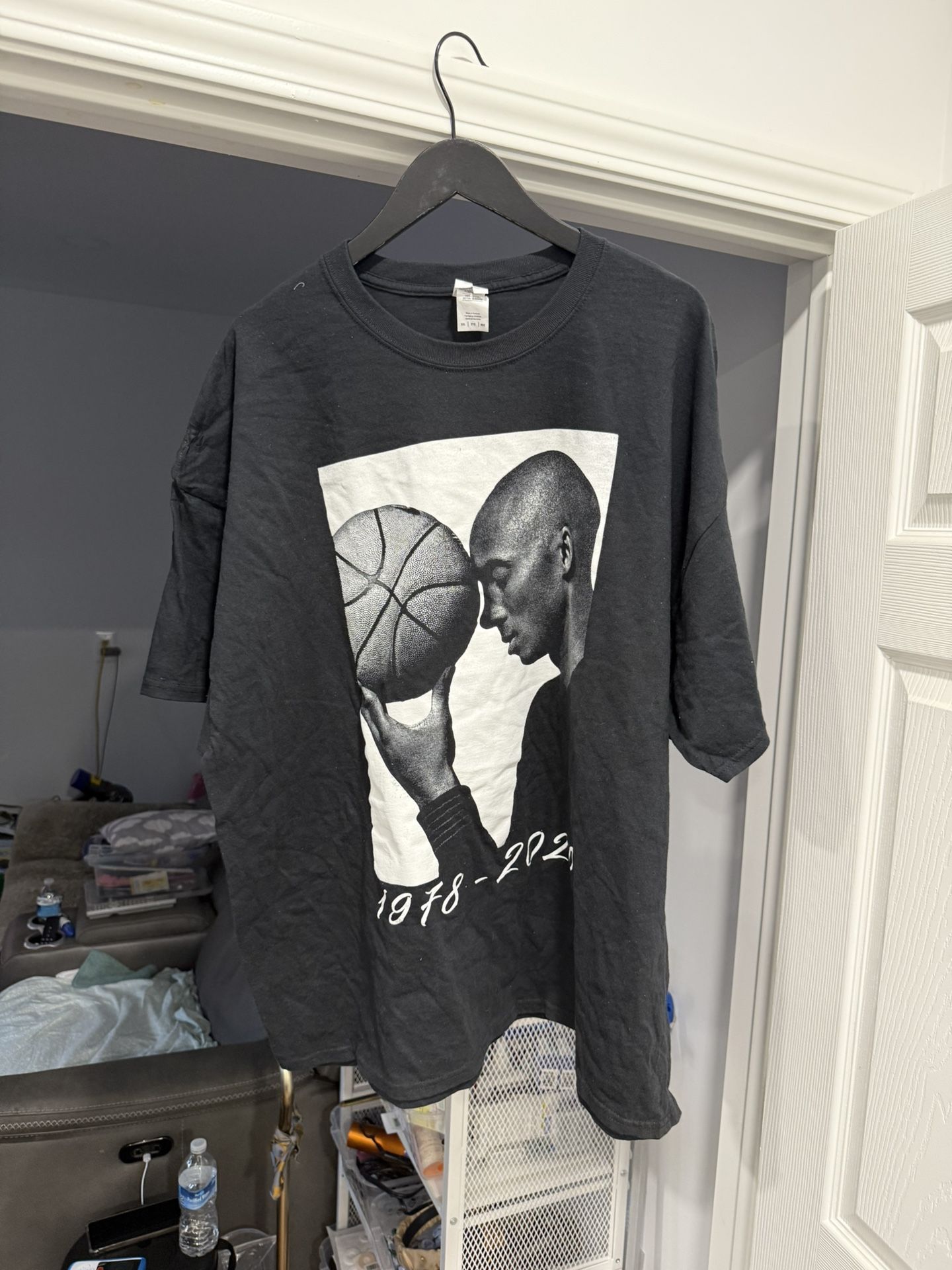 Kobe Bryant T-Shirt 1978 Through 2020. Black Color Brand New.