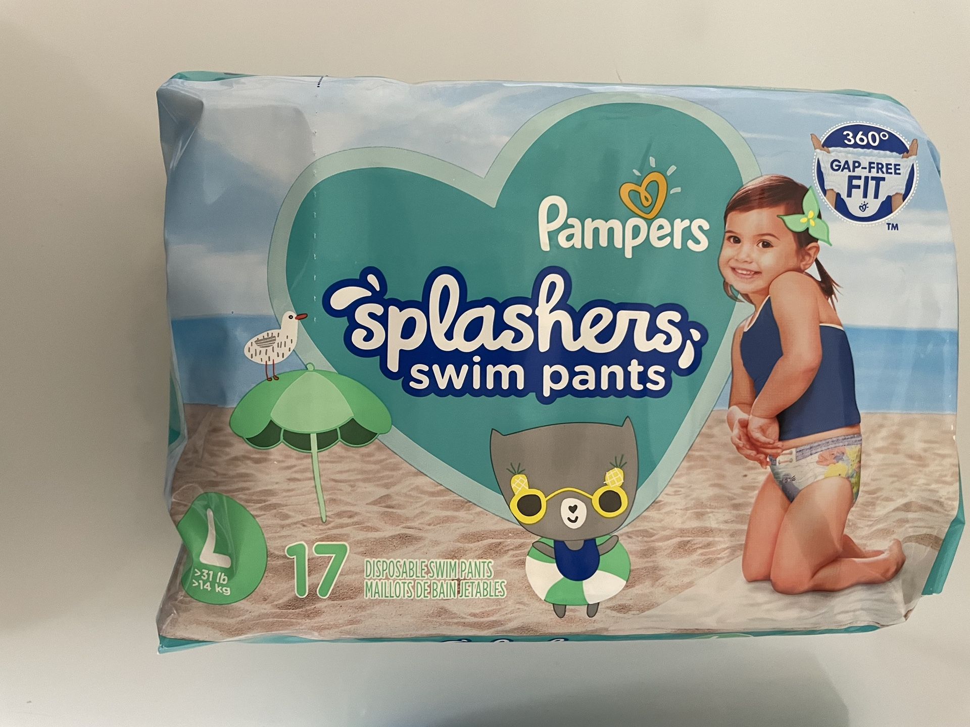 pampers swim pant size L M S 
