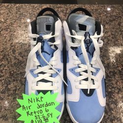 Jordan Retro 6 Size 6.5