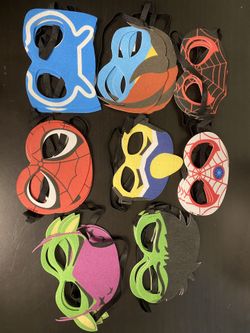 Hero Masks For Kids -24 Pack New