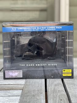 THE DARK KNIGHT RISES LIMITED-EDITION BLURAY COMBO PACK NUMBERED 17069/35000 WALMART EXCLUSIVE 