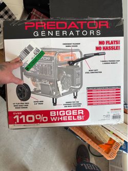 Generator wheel kit