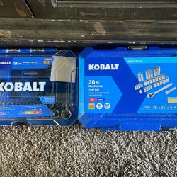 NEW TOOLS-Kobalt Mechanics Tool Sets 