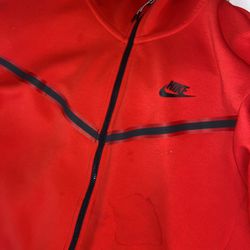 Nike Red Tech Jacket