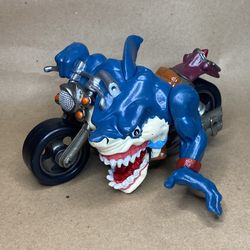 Vintage 1994 Mattel Street Sharks Ripster Rip Rider Motorcycle Figure