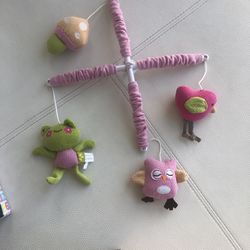 Lolly Living Musical Mobile Pink