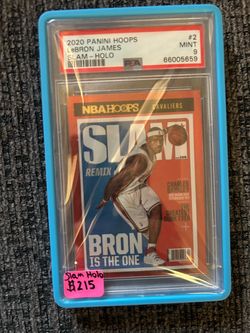 Lebron James SLAM Holo 2020 PSA 9