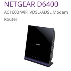 NETGEAR-D6400-AC1600 Router