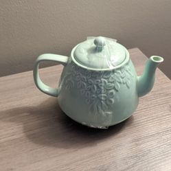 Vintage Green Tea Pot