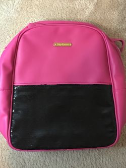Hot Pink Juicy Couture Backpack