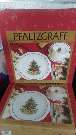 PFALTZGRAFF Christmas set 3 pieces