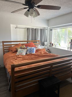 King Bed Frame And Mattress