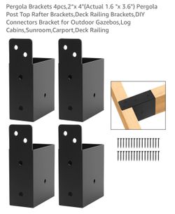 Pergola Brackets Qty 8