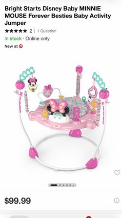 Disney Baby Minnie Mouse Activity Jumper