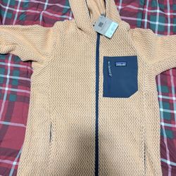 Patagonia Kids R1 Air Full Zip Hoody - Vivid Apricot