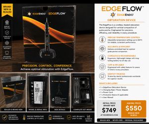 EdgeEndo EdgeFlow Obturation Device Brand New