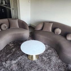 Olivia Boucle Sofa & Loveseat Set!!! We Do Finance!!! Same day Delivery Available!!