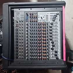 Professional PA Speaker Pair Mixer Setup Hard Case Audio Equipment Yamaha!