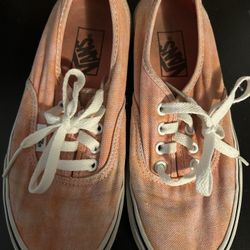 Orange Vans Sneakers 