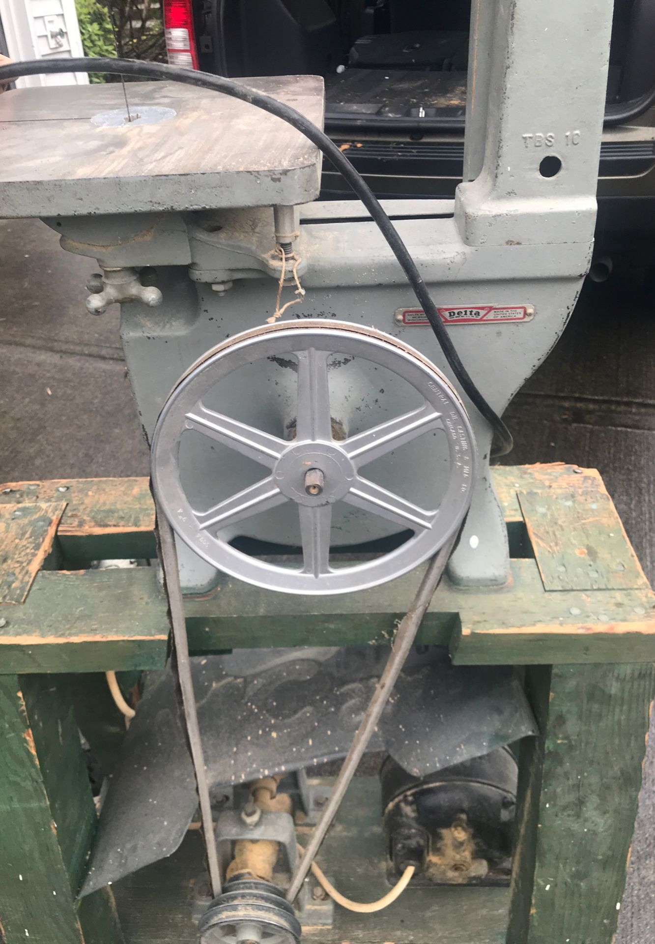 Vintage Delta Band Saw Made in USA Works for Sale in DuPont, WA OfferUp