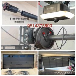 Garage Door & Spring
