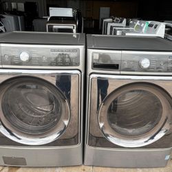 Washer And Gas Dryer Jumbo Set 