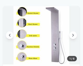 Brand new waterfall shower