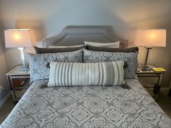 Queen size upholstered Headboard