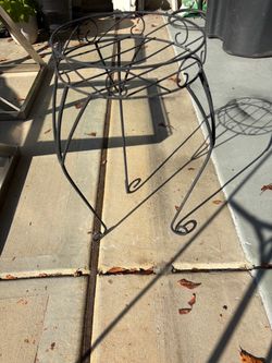 Wrought Iron Plant Stand