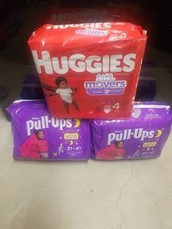 Huggies 4 And Pull Ups 3/4