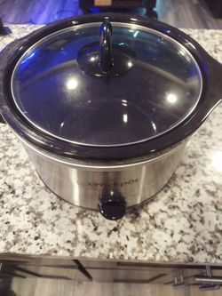 Crock-Pot Slow Cooker Stainless Steel