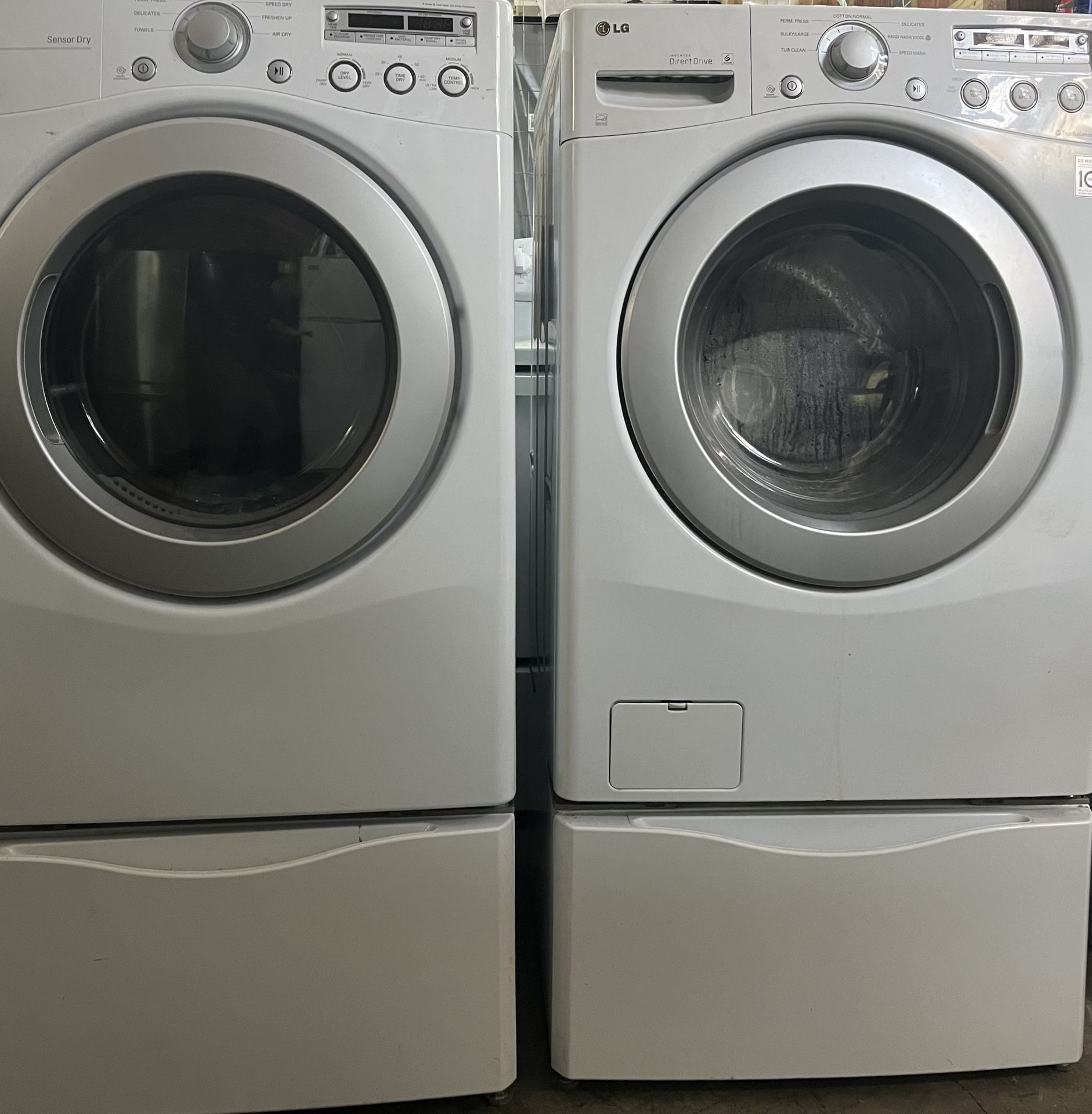 Lg Front Load Washer And Dryer 