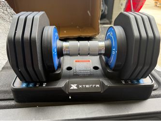 Xterra Adjustable Dumbells 5 to 25lbs New in Box