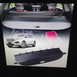 New Cargo Cover For Ford Edge 2015-2024 Carbon Fiber Retractable Security Cover 