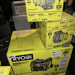 RYOBI RUNNING WATTS 8000
