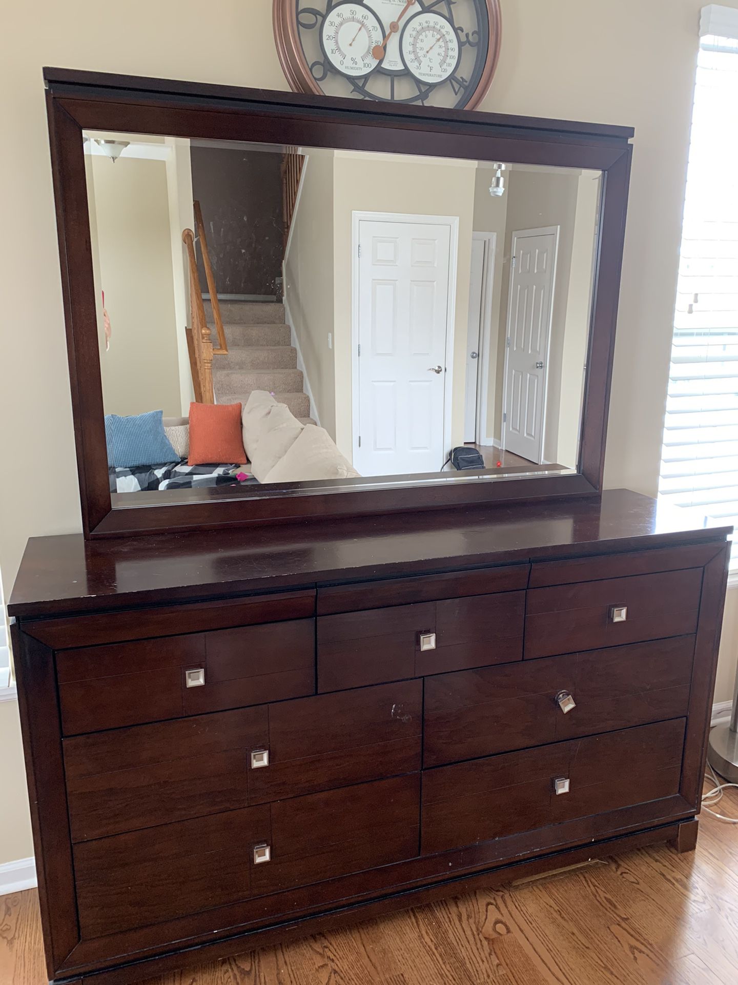 Dresser With A Mirror