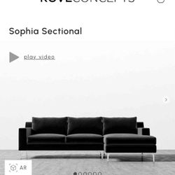 Sophia Rove Concepts Sofa With Chaise