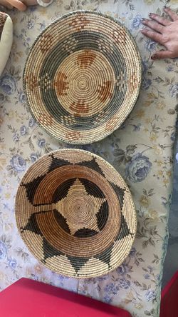 Decorative Woven Bowls 