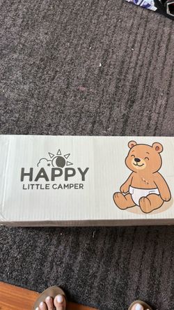 Diapers Happy little camper  new
