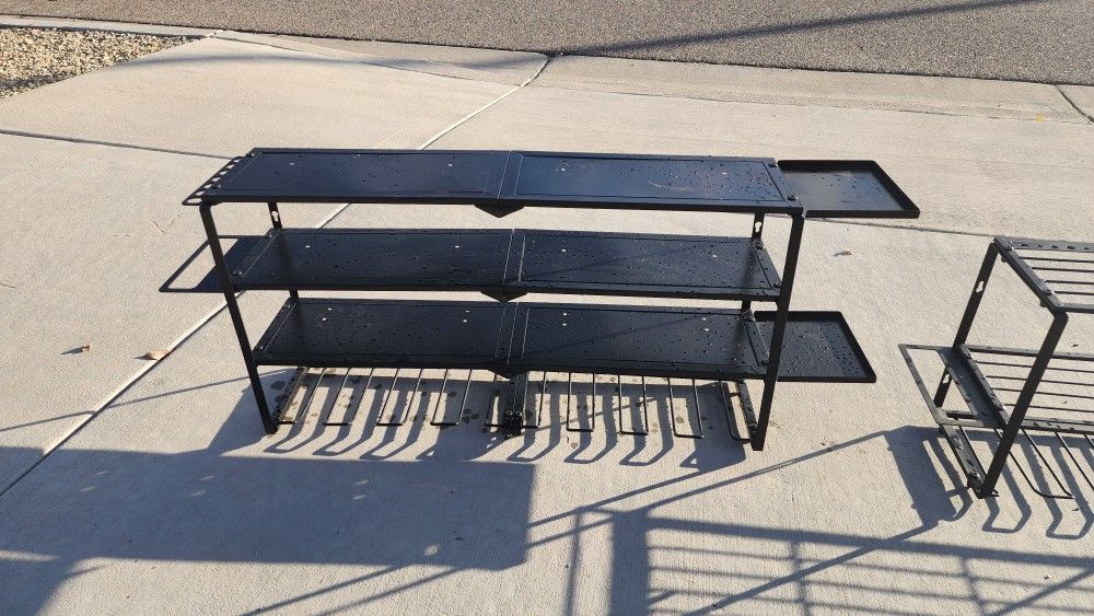 Tool And Charger Shelves