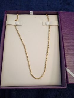 Gold 14k rope chain