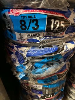 New Romex wire 8/3