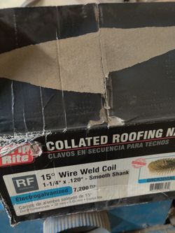 Roofing nails box