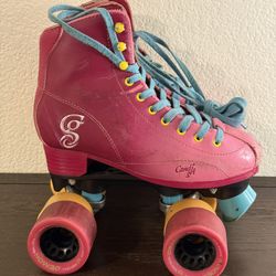 Candi Girl Quad Roller Skates – Women’s Size 6 – Extra Wheels Available
