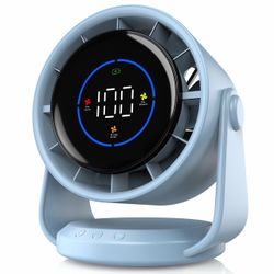 YOSHENMO Desk Fan, 7.5-Inch Turbo Table Fan
