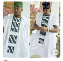 4 pieces complete set of agbada, top,trouser,cap